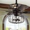 Safavieh Erving Ceiling Light FanBlack CLF1003A - alternate 3